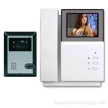 Sipo commax doorphone with  4-inch Screen Indoor Monitor